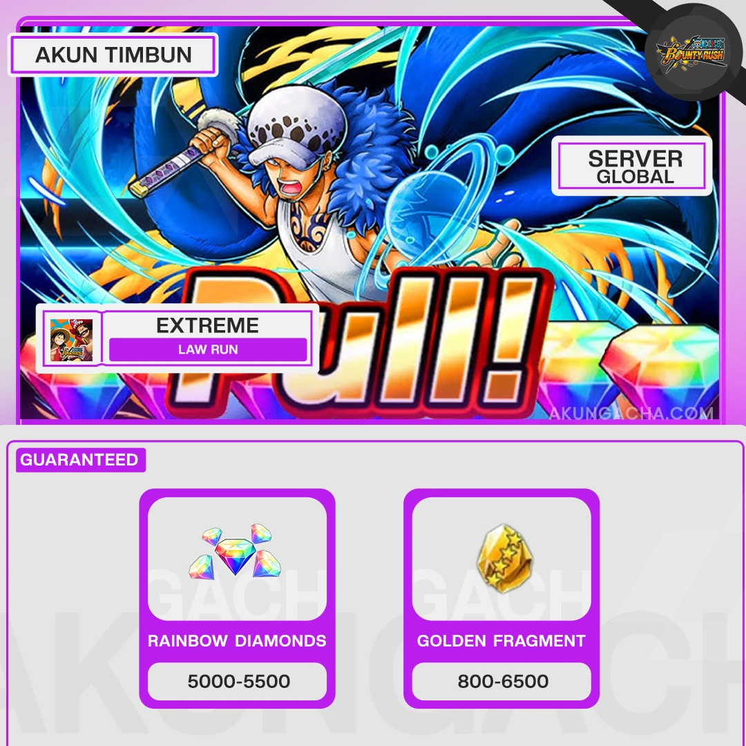 Akun Rainbow Diamonds Extreme Law Runner - Android